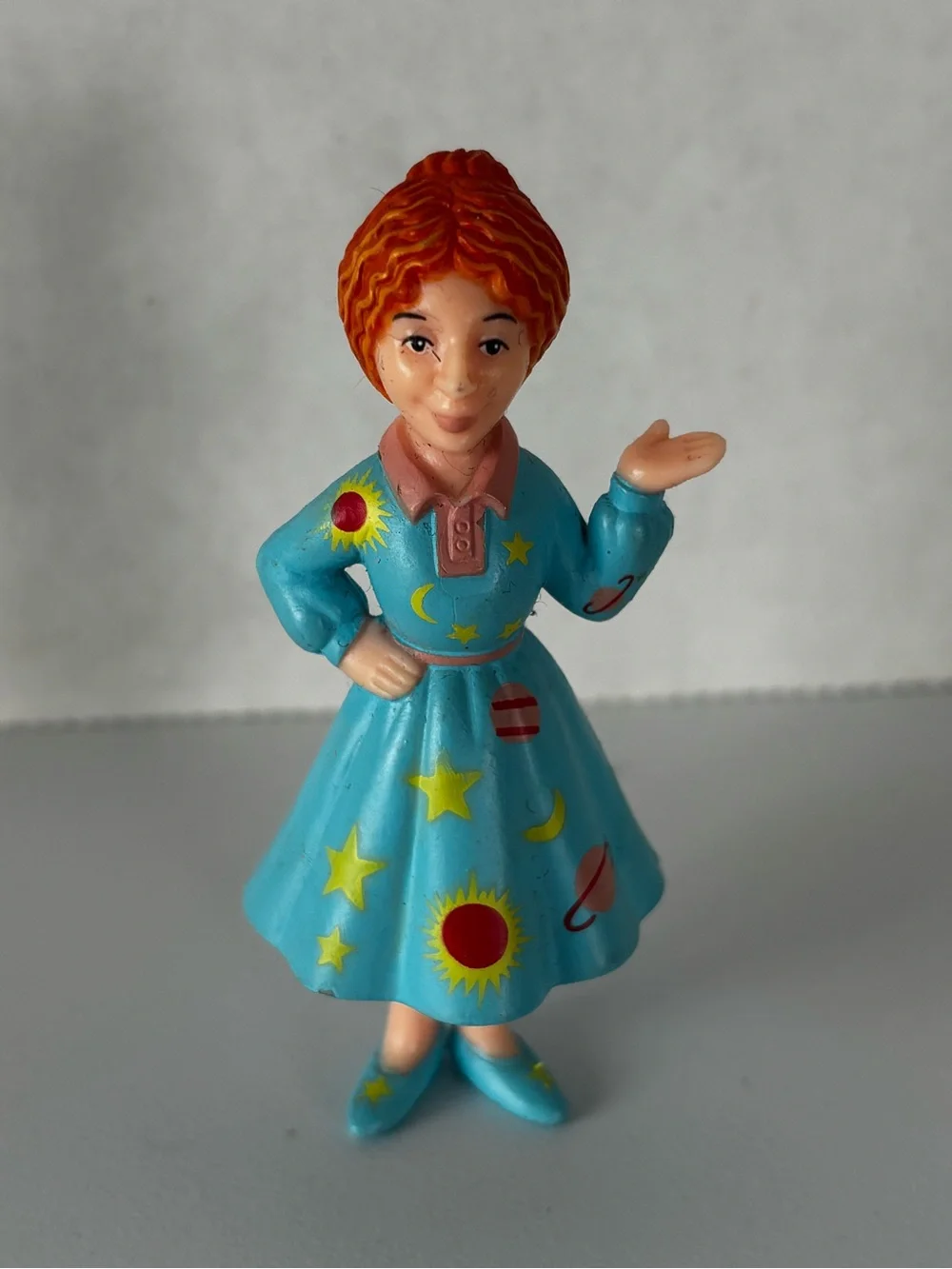 1995 Kenner Magic School Bus Ms. Frizzle Mini Action Figure Figurine TV Show